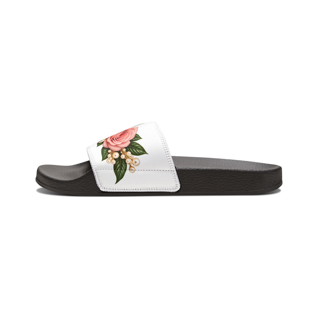 Women's Floral Rose Removable-Strap Sandals