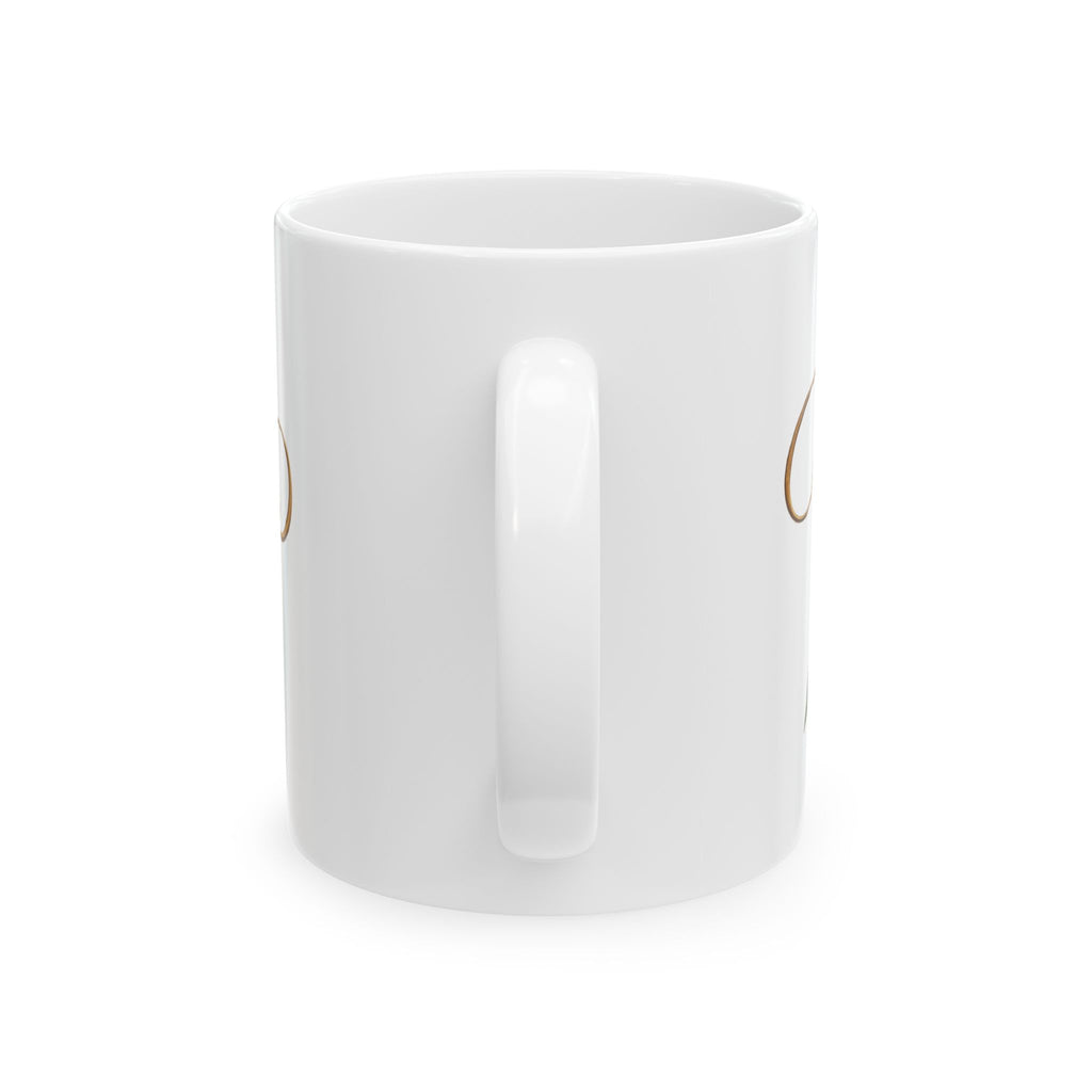 Coastal Rose Collection Floral Ceramic Mug