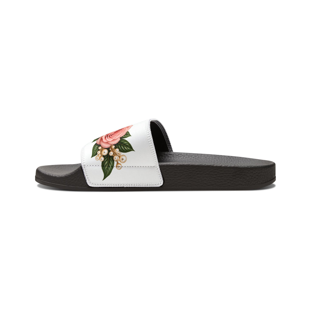 Women's Floral Rose Removable-Strap Sandals