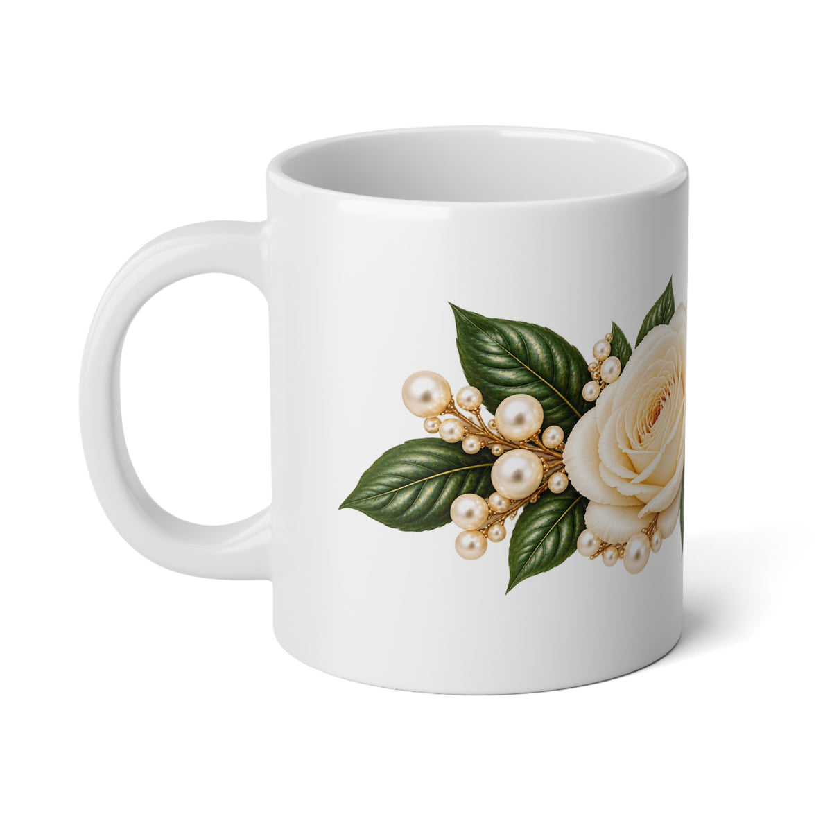 Floral Roses 20oz Jumbo Mug